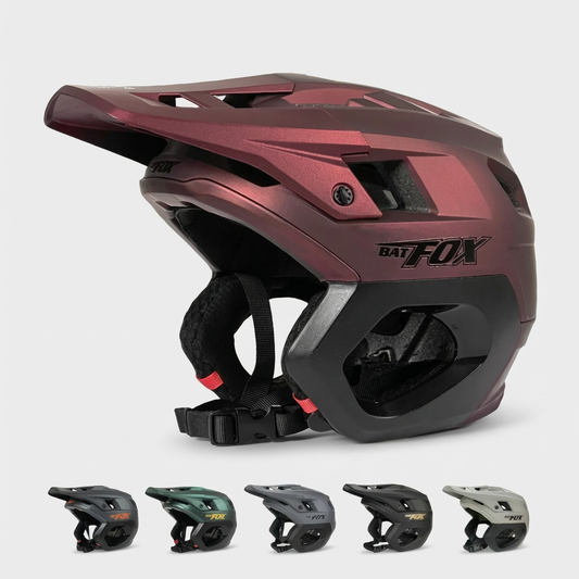 casque vélo vtt forme enveloppante avec vue des differentes couleurs de celui ci